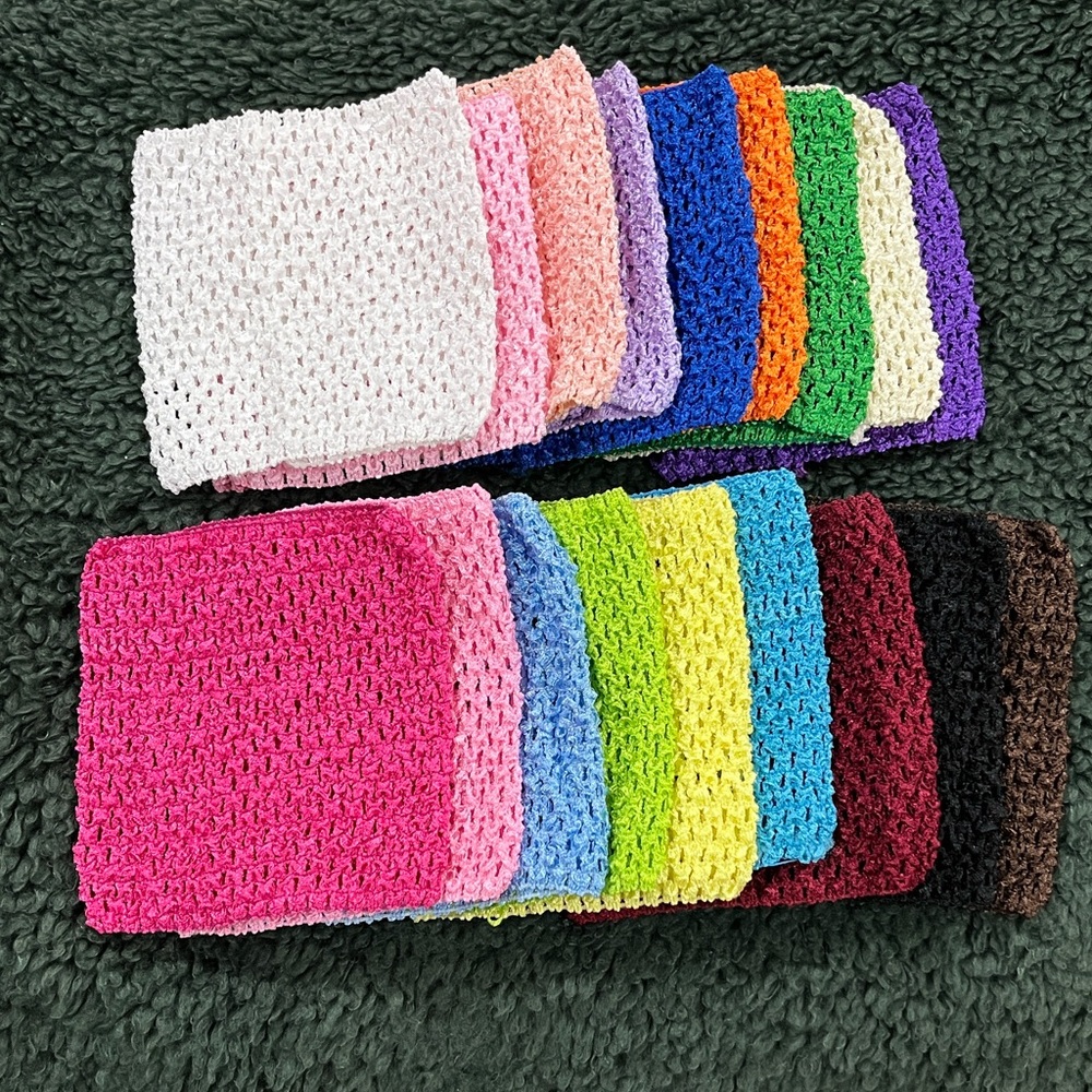 Colorful Knit Headbands Set
